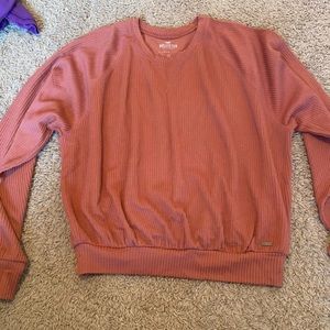 long sleeve pinkish colored shirt from Hollister